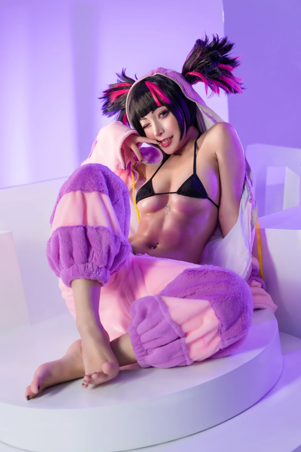 Umeko_J - Juri Han PJ [142P,10GIF-1.75GB] tg@simisebaisi 【丝足阁】021.webp